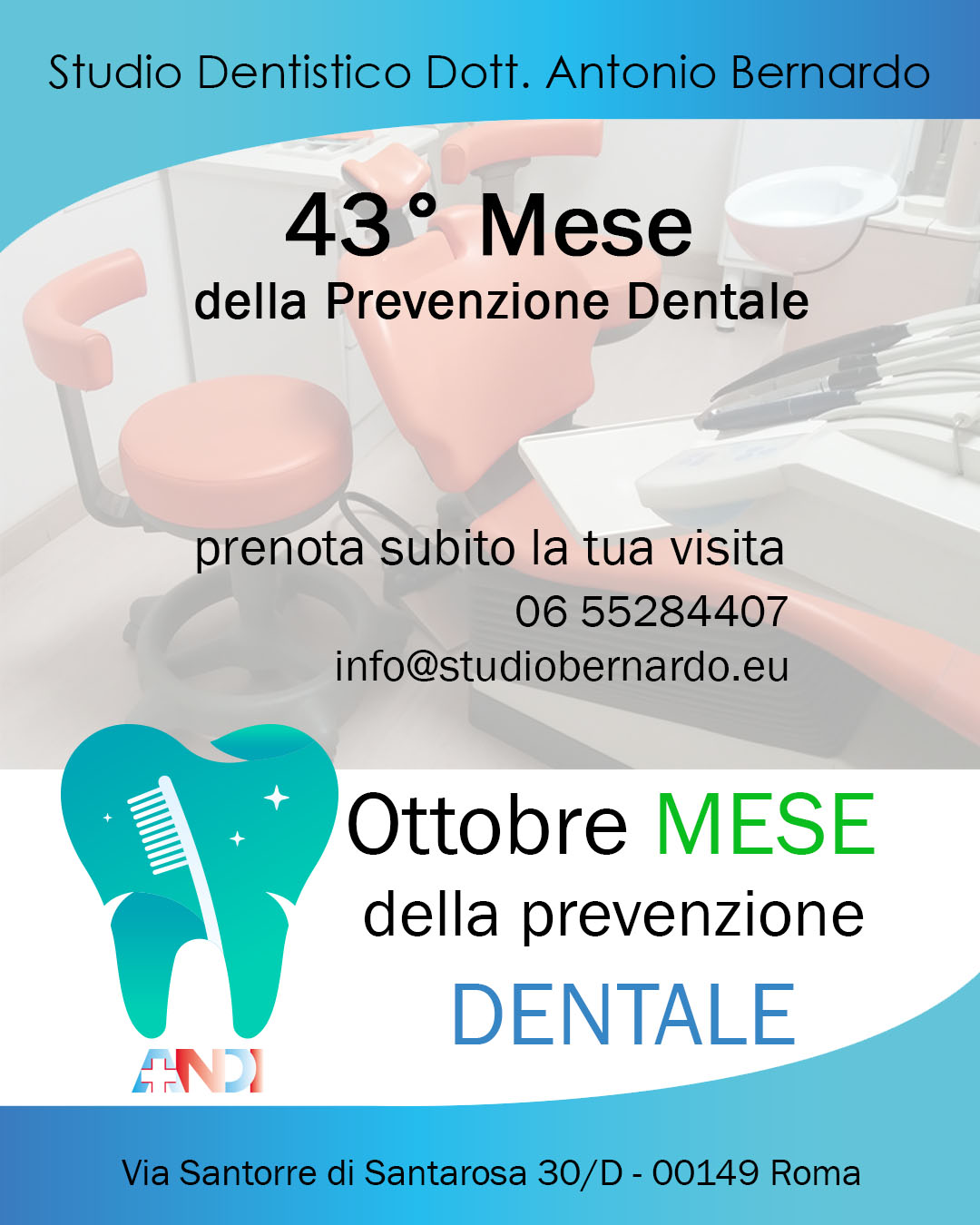 mese della prevenzione dentale dott. antonio bernardo